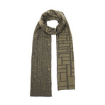 Thesis Scarf // Black + Olive