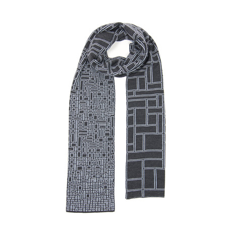 Thesis Scarf // Antra + Light Blue