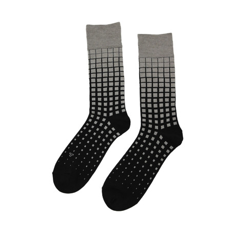 Paradigma Socks // Light Grey (US Shoe Size 5-7)