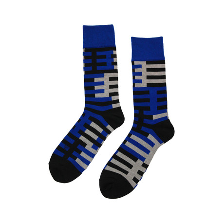 Axioma Socks // Cobalt (US Shoe Size 5-7)