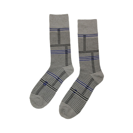 Vector Socks // Grey (US Shoe Size 5-7)