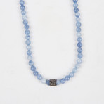Healing Stone 2-In-1 Necklace + Wrap Bracelet // Lavender Quartz