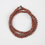 Healing Stone 2-In-1 Necklace + Wrap Bracelet // Sesame Jasper (M)