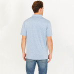 Corbin Slim Fit Polo Shirt // Chalk Blue (XL)
