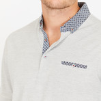 Tyler Slim Fit Polo Shirt // Light Gray (2XL)