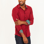 Daniel Button-Up Shirt // Red (L)