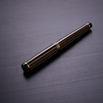 Incognito Fountain Pen // Black + Gold 