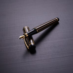 Incognito Fountain Pen // Black + Gold 