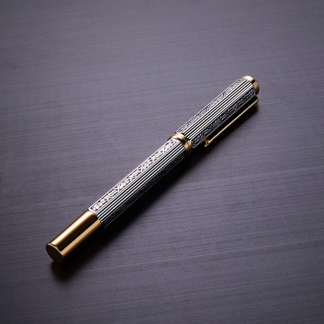 Legionnaire Fountain Pen // Silver + Gold