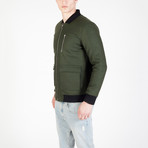Green Bomber // Olive (XL)