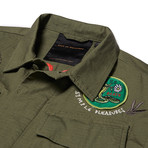 Travis Over Shirt // Military Green (L)