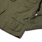 Travis Over Shirt // Military Green (S)