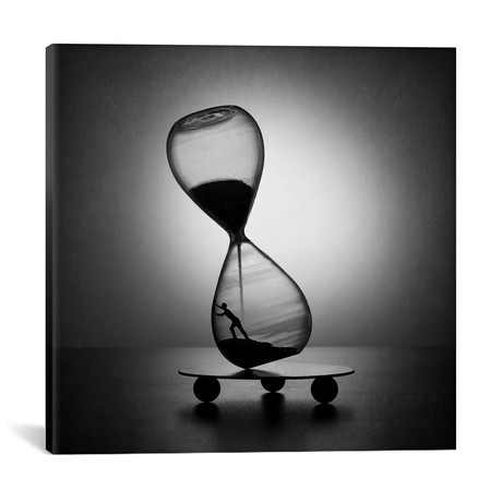 Stop The Time // Victoria Ivanova (18"W x 18"H x 0.75"D)