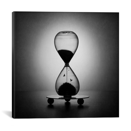 The Inexorable Passage Of Time // Victoria Ivanova (18"W x 18"H x 0.75"D)