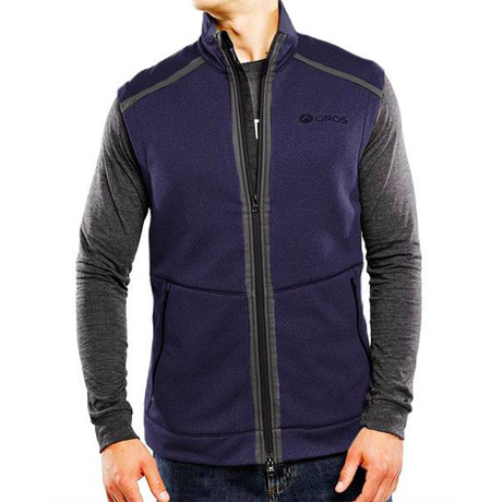 Discovery Insulated Vest // Navy (XL)