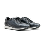 Croco Runner Sneakers // Gunmetal (US: 6)