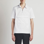 Zip T-Shirt // White (L)