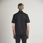 Zip T-Shirt // Black (XL)