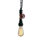 Mini Rustic Water Pipe Pendant Light