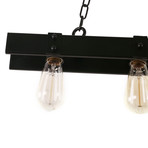 Rustic Linear Pendant Light