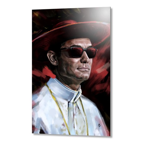 The Young Pope // Aluminum Print (16"W x 24"H x 1.5"D)