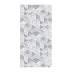 Marble Hexagon Wallpaper (Silver Gray)