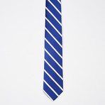 Sailor Stripe Silk Tie // Blue