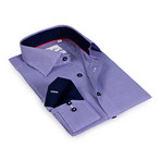 Leveron Button-Up Shirt // Navy (US: 16.5R)