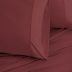 Experience Collection // Burgundy (Standard Pillowcases)