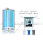 ShowerShroom + SinkShroom // Nickel Edition (Clean White)