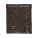 Grit + Grain Card Holder // Brown
