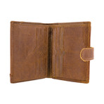 Tall Alton Bifold Wallet + Pocket Back // Cuero