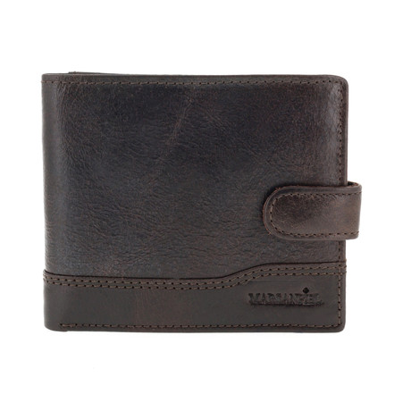 Stump Dover Wallet + Pocket Back // Dark Brown