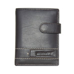 Rodas Top Stitch Bifold // Soft Leather // Brown