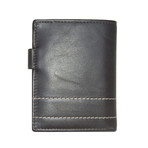Rodas Top Stitch Bifold // Soft Leather // Brown
