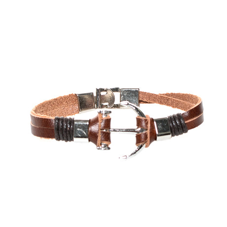 Nº10 Leather Bracelet // Brown