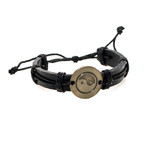 Nº19 Yin + Yang Bracelet // Black