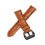 Aeromeister Strap // Cognac Croco Leather // S02