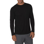 Commute Dryfuze Long-Sleeve Shirt // Black (XL)