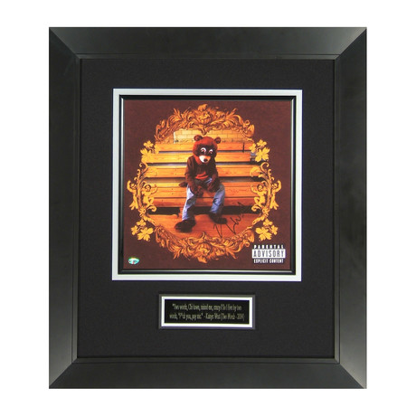 Kanye West // The College Dropout Album // Autographed