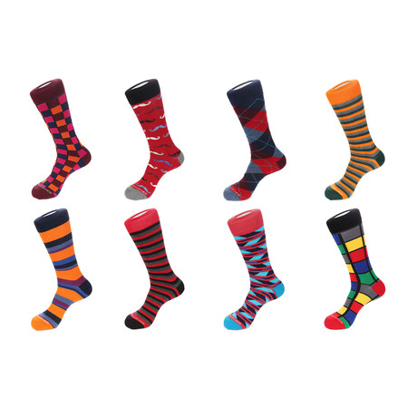 Dress Socks // Here To There // Pack Of 8