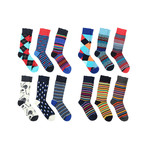 Dress Socks // Ups + Downs // Pack of 12