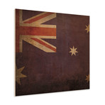 Australia Flag (23"W x 23"H Wooden Print)