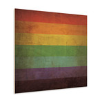 Rainbow Flag (12"W x 12"H Paper Print)