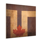Toronto Flag (23"W x 23"H Wooden Print)