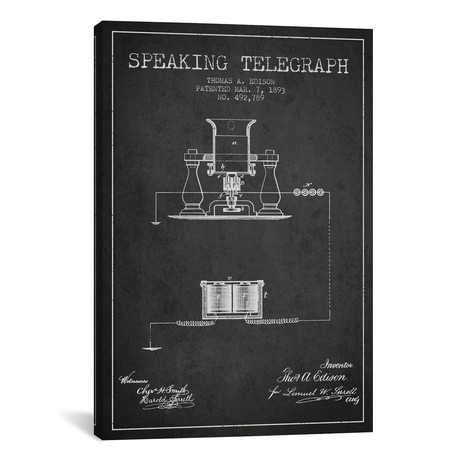 Speaking Tele Blueprint (18"W x 26"H x 0.75"D)