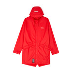 Mr Rain Away Raincoat // Crimson (XL)