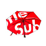 Mr Rain U1 Umbrella // True Red