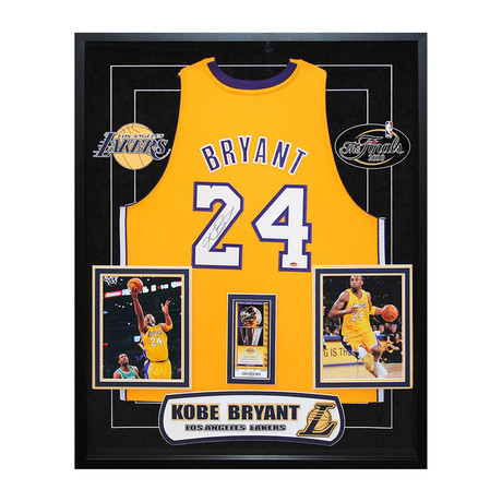 Framed + Signed NBA Jersey // Kobe Bryant