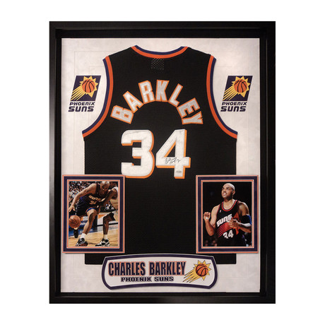 Framed + Signed NBA Jersey // Charles Barkley